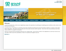 Tablet Screenshot of groundenviro.com.au